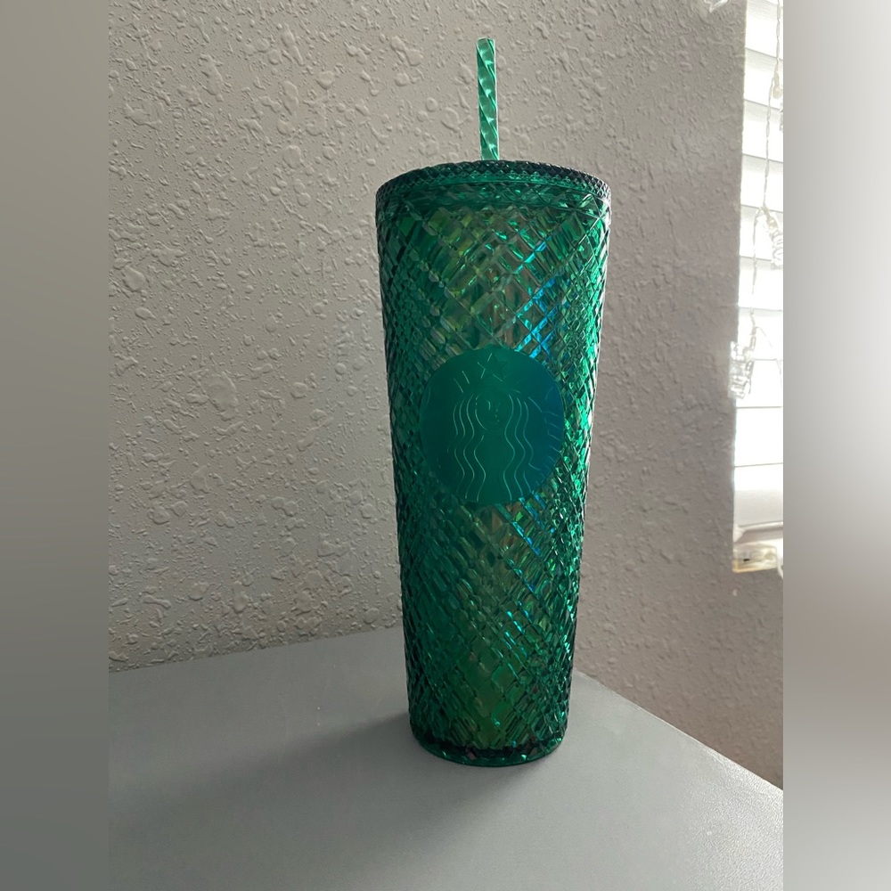 Green Starbucks Cup